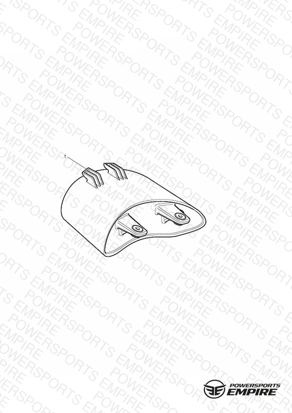 Rear Light Assy Kit, Clear