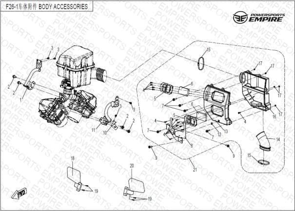 F26-1 — BODY ACCESSORIES