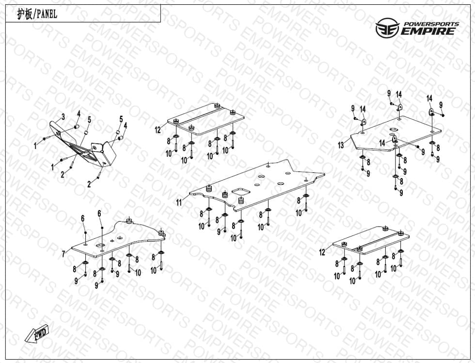 F80-4 — PANEL(OVERLAND)
