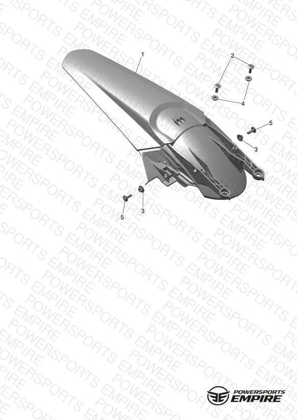 Rear Mudguard