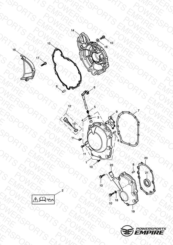 Engine Covers - Daytona 650