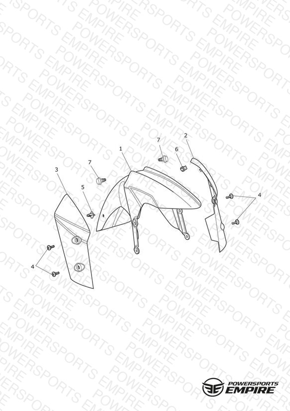 Front Mudguard