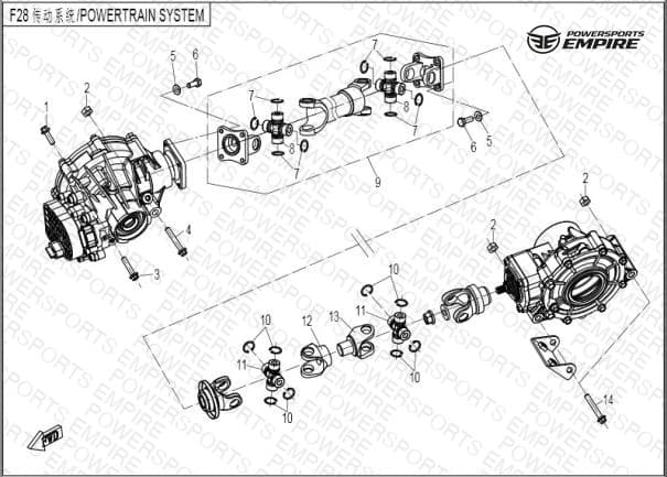 F28 — TRANSMISSION SYSTEM