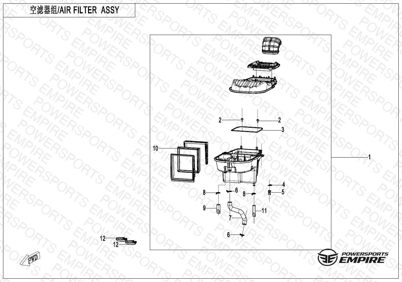 F41 — AIR FILTER ASSY