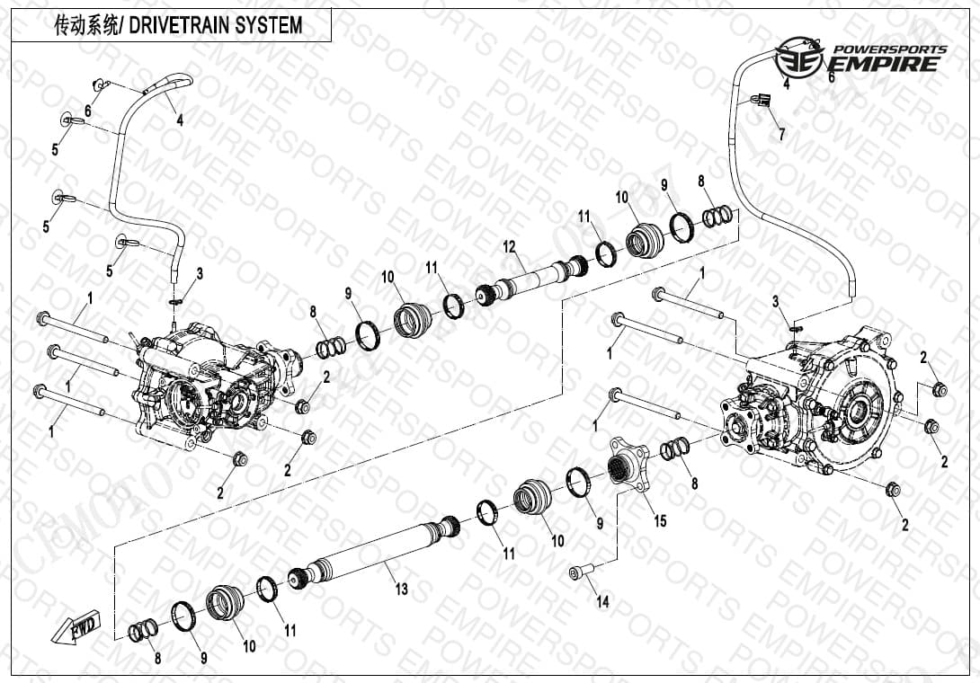 F30 — DRIVETRAIN SYSTEM