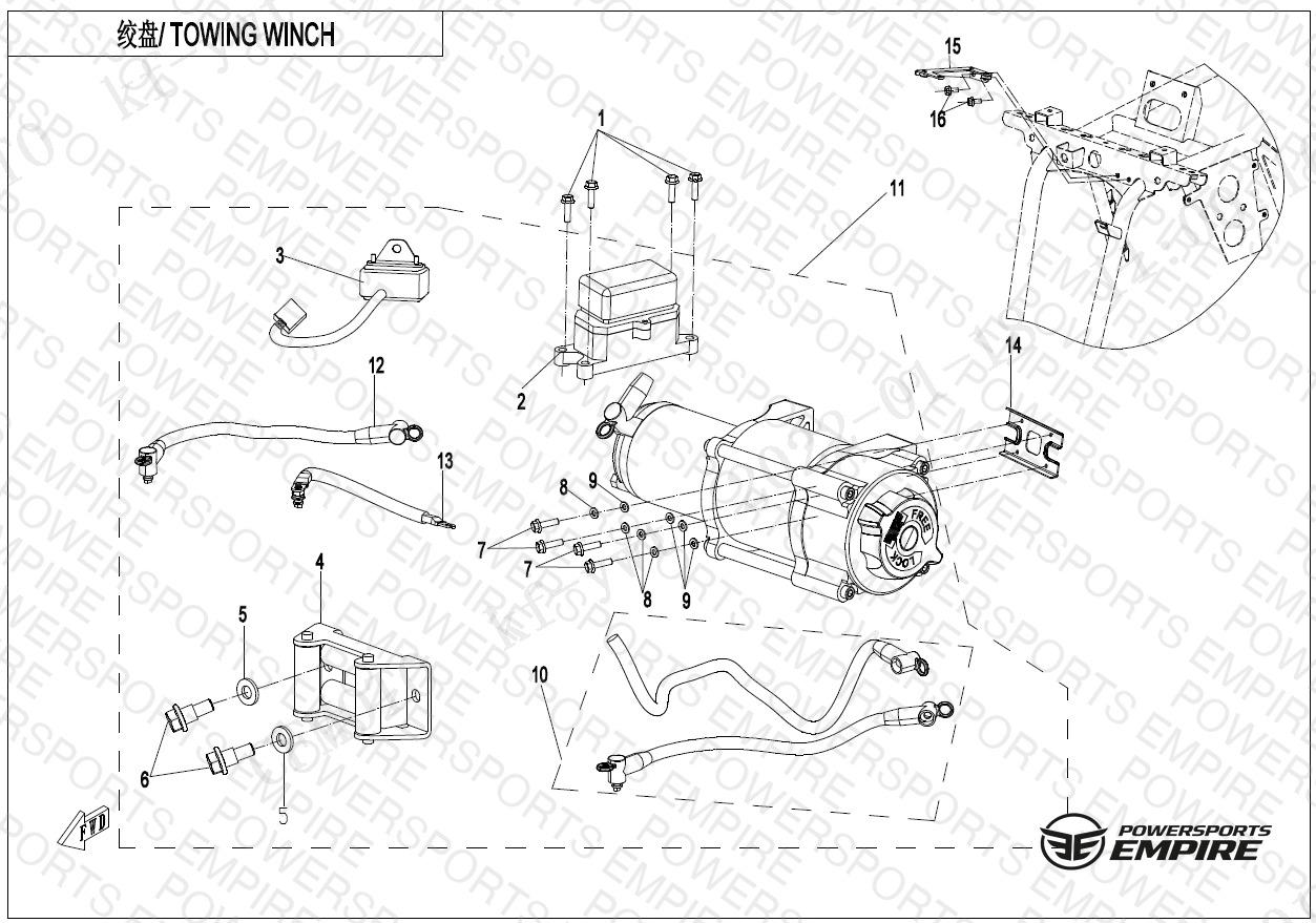 F15-2 — TOWING WINCH