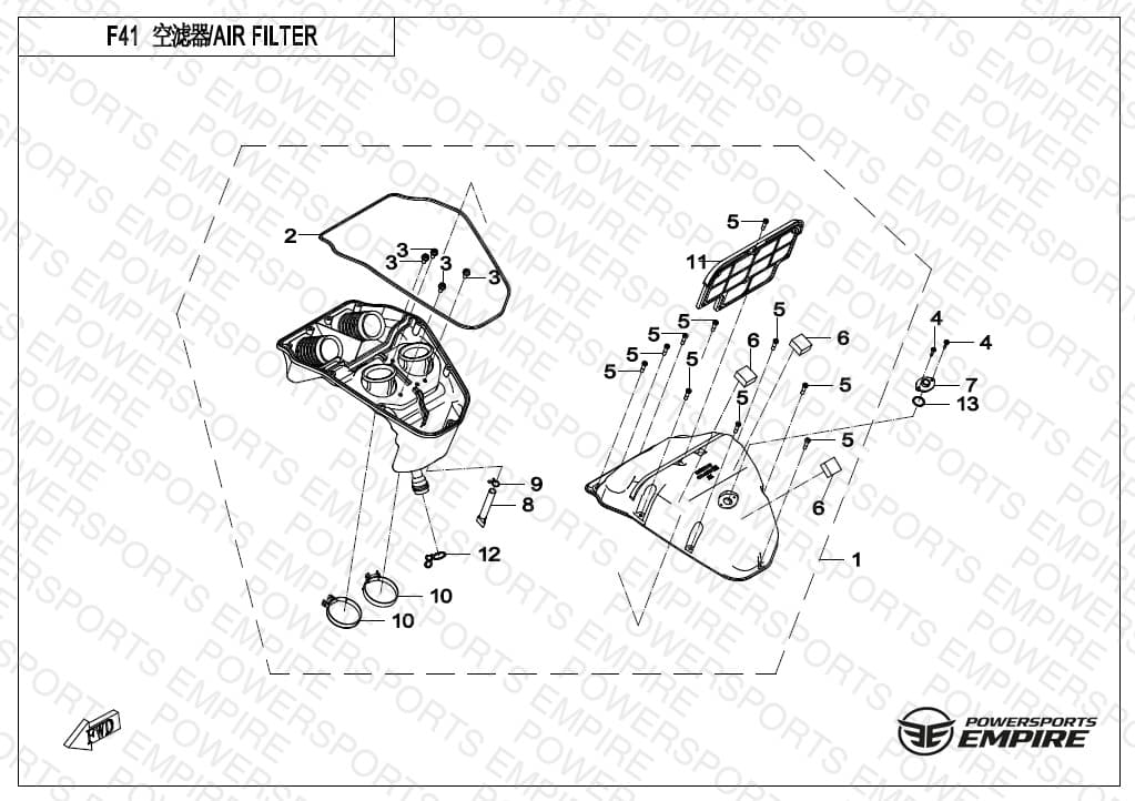 F41-A — AIR FILTER