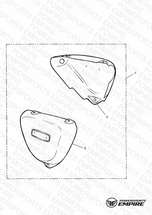 Chrome Side Panel Kit (up to VIN 71698)