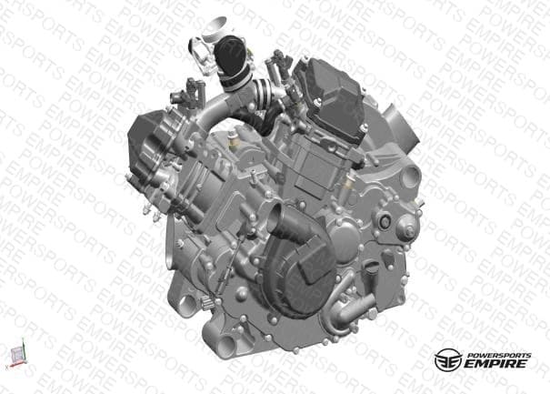 E01 — CRANKCASE ASSY
