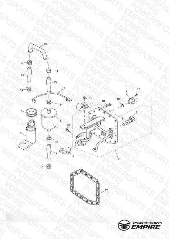 Fuel Pump & Filter Eng No 207447 >
