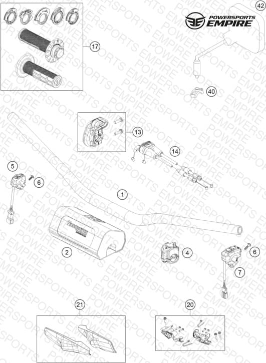 HANDLEBAR, CONTROLS