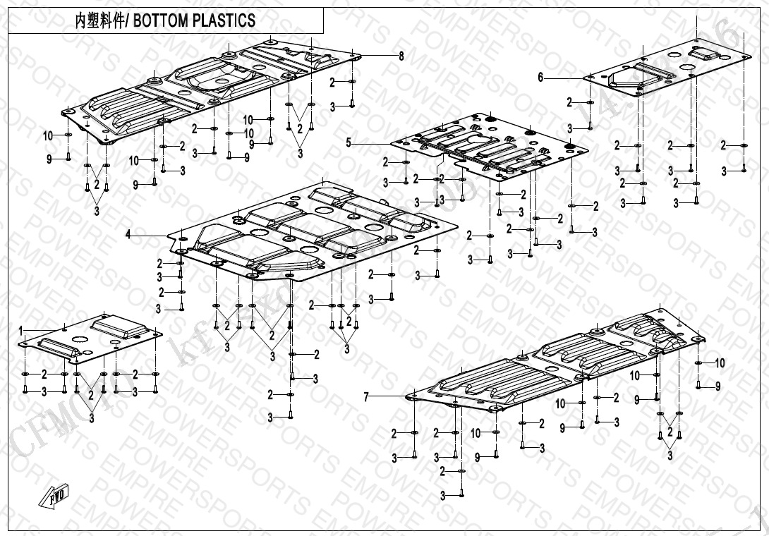 F04-5 — BOTTOM PLASTICS