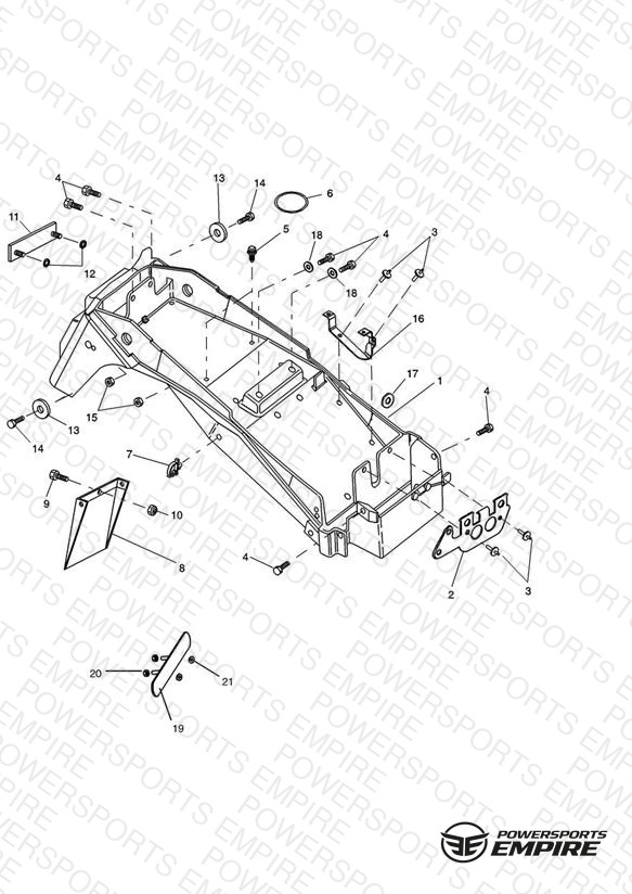 Rear Mudguard & Battery Box
