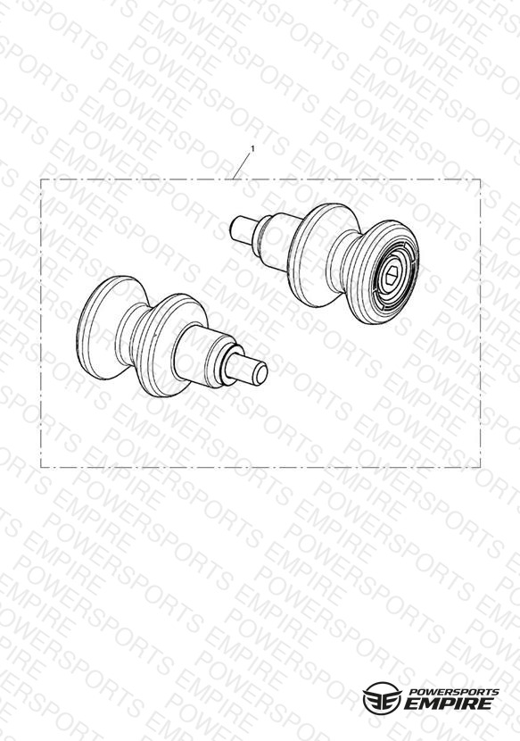 Paddock Stand Bobbin Kit, Type 2