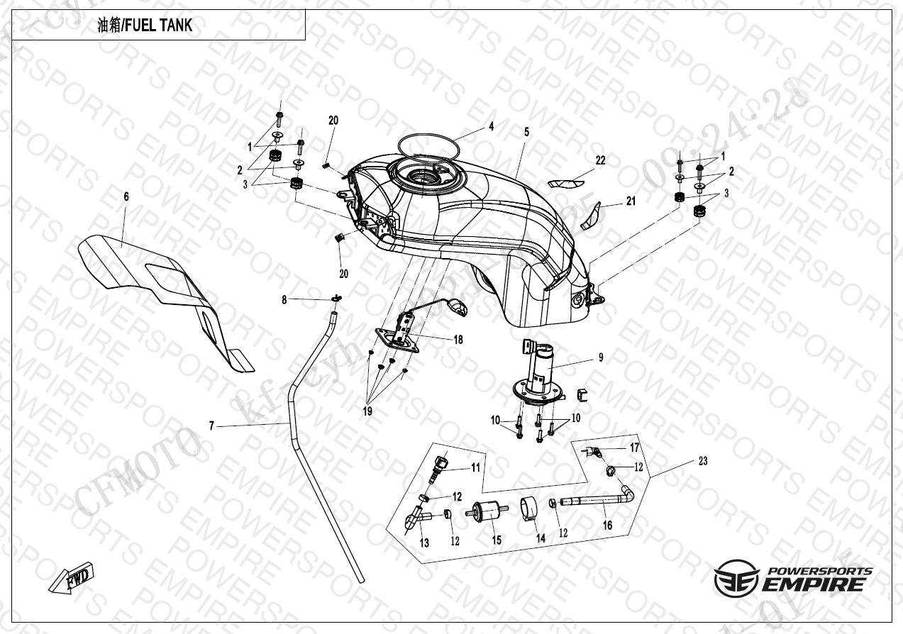 F12 — FUEL TANK