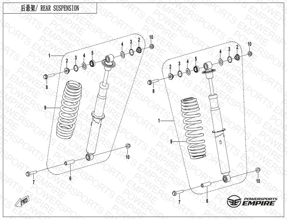 F06-2 — REAR SHOCK ABSORBER