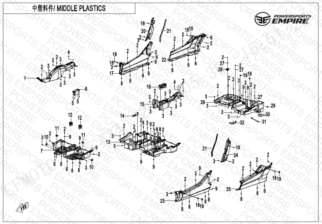 F04-3 — MIDDLE PLASTICS