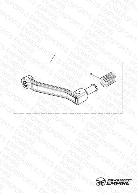 Pedal Assy, Gearchange