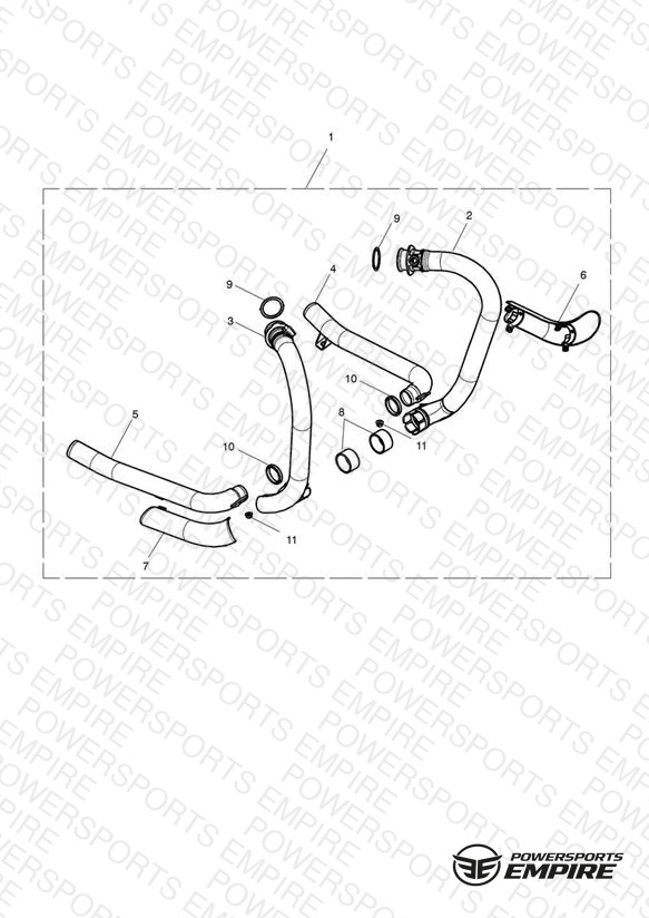 Exhaust Kit, Black