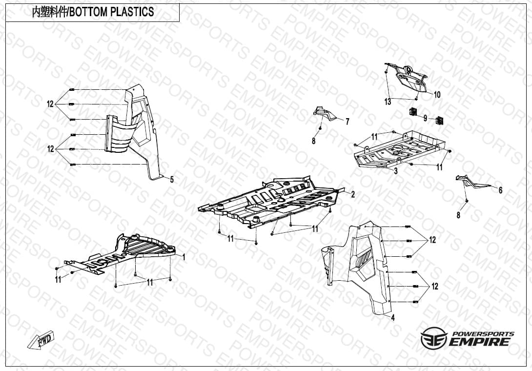F04-5-V1 — BOTTOM PLASTICS