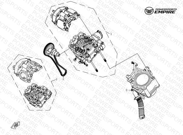 E06 — CYLINDER HEAD & CYLINDER ASSY