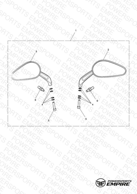 Teardrop Mirrors, Cast, Chrome