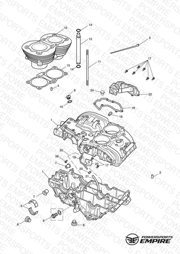Crankcase & Fittings