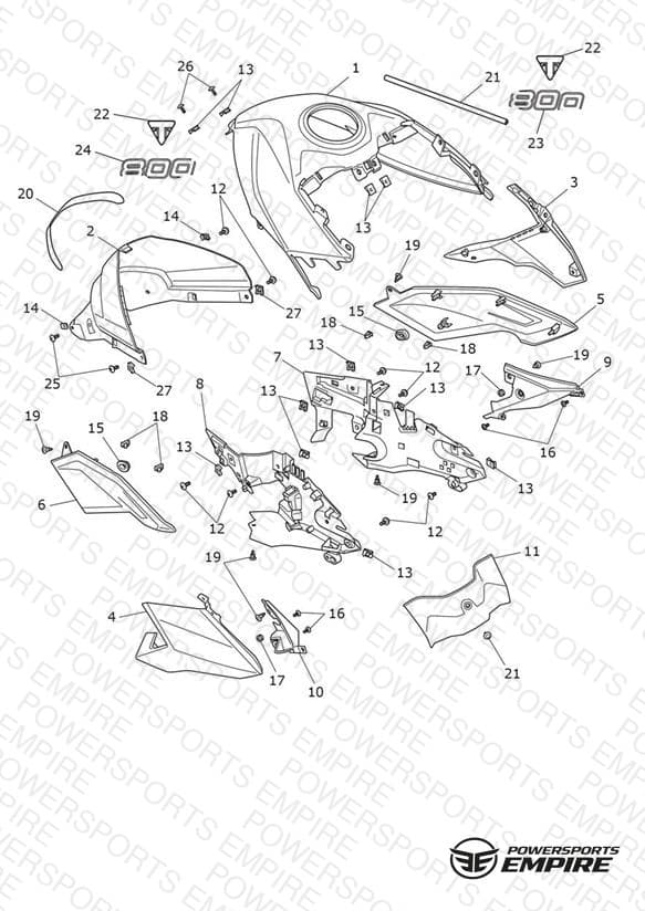 Fuel Tank Bodywork