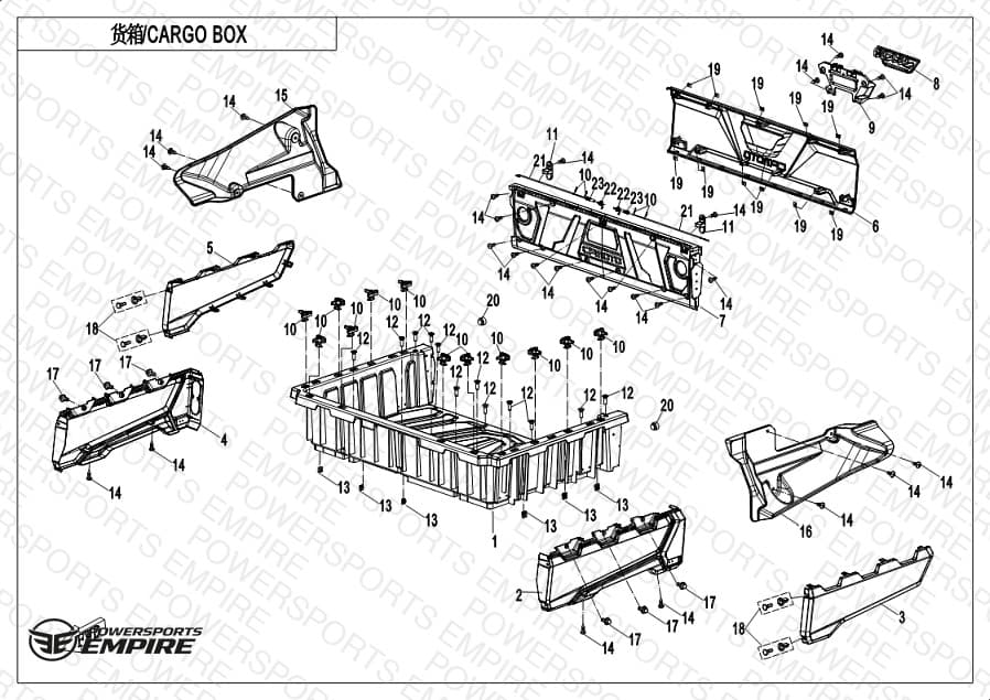 F22-1 — CARGO BOX