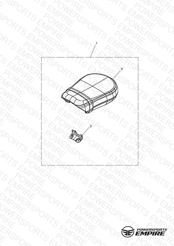 Pillion Seat Kit - > 455548