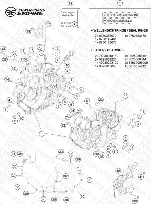 ENGINE CASE