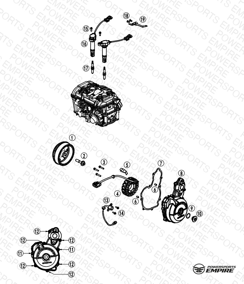 E03 — IGNITION COVER