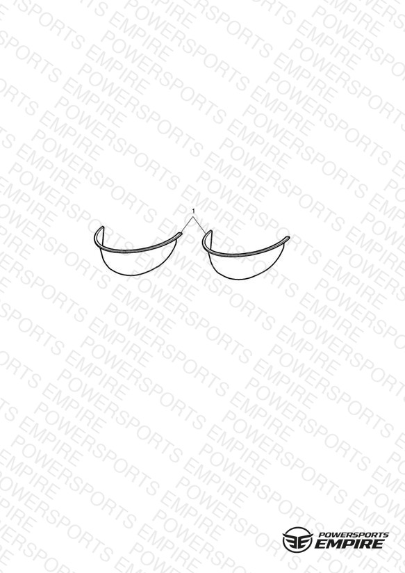 Auxiliary Lamp Visor Kit