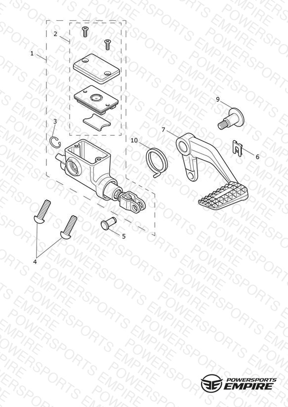 Rear Brake M/Cyl