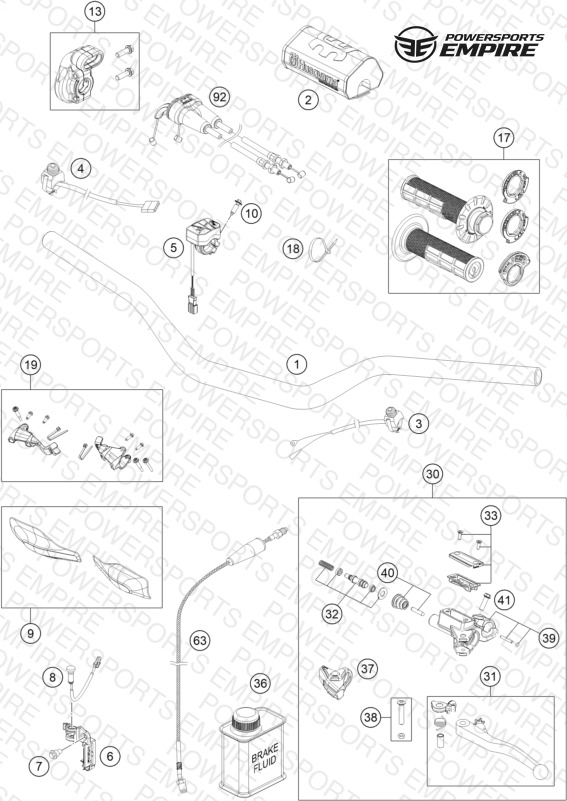 HANDLEBAR, CONTROLS