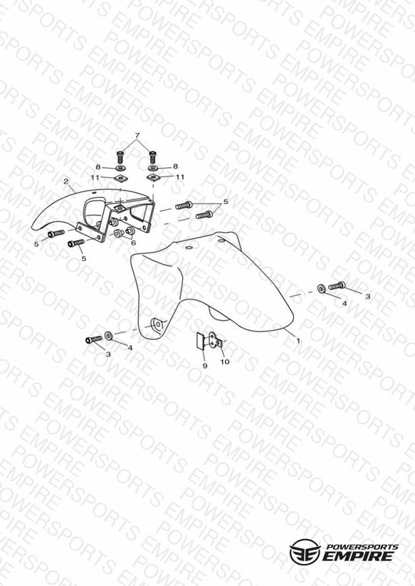 Front Mudguard