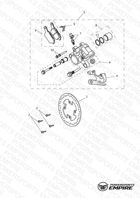 Rear Brake & Disc