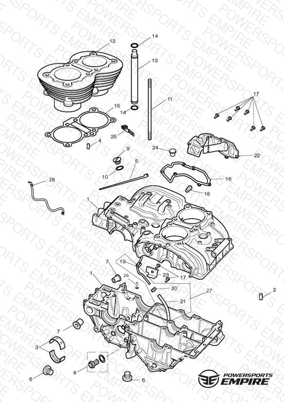 Crankcase & Fittings