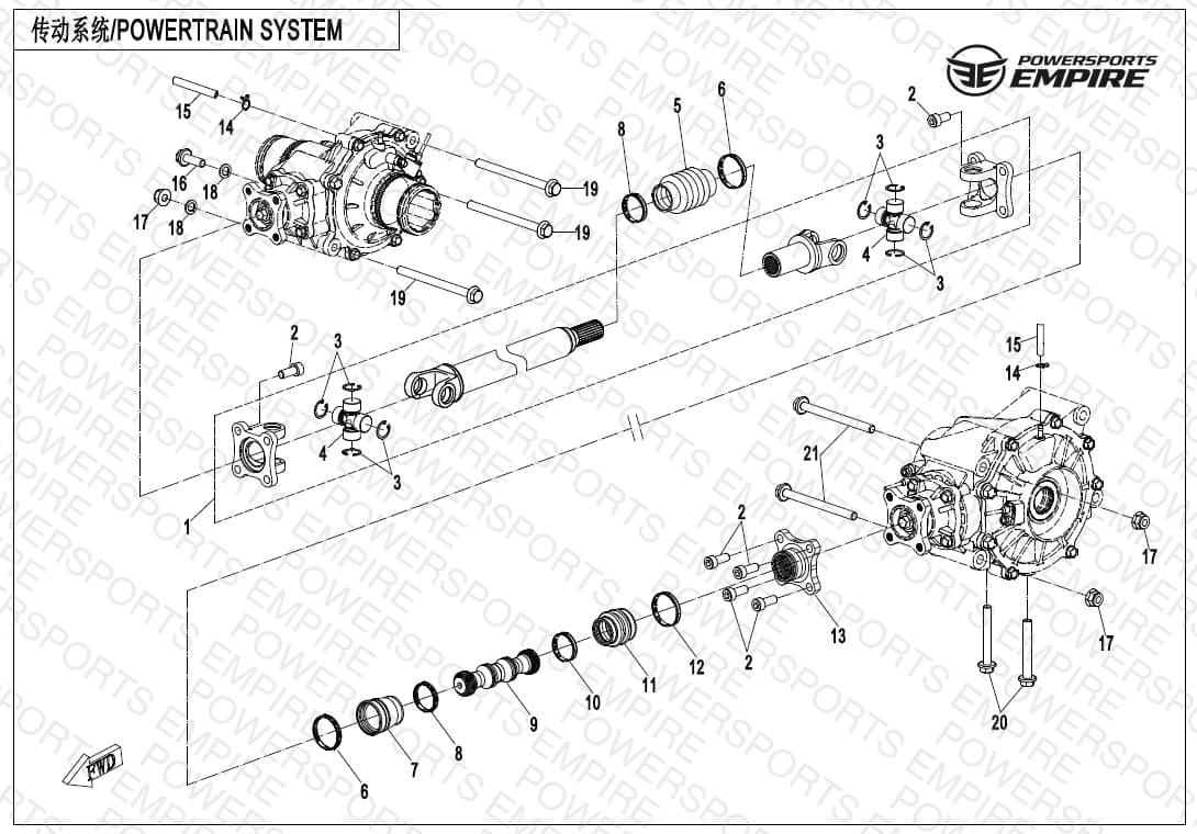 F30 — DRIVETRAIN SYSTEM