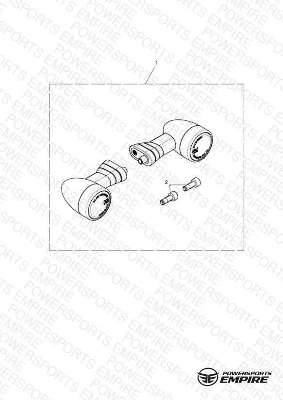 LED Indicator Kit, D40, Short, 250 Lead