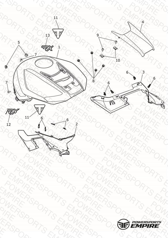 Fuel Tank Bodywork