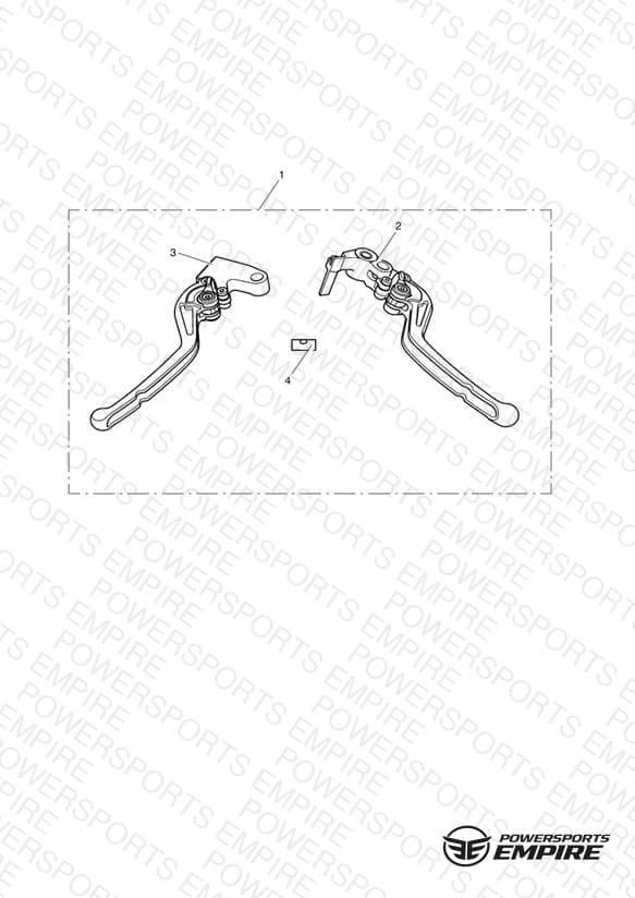 Lever Kit, Adj, Radial, Short