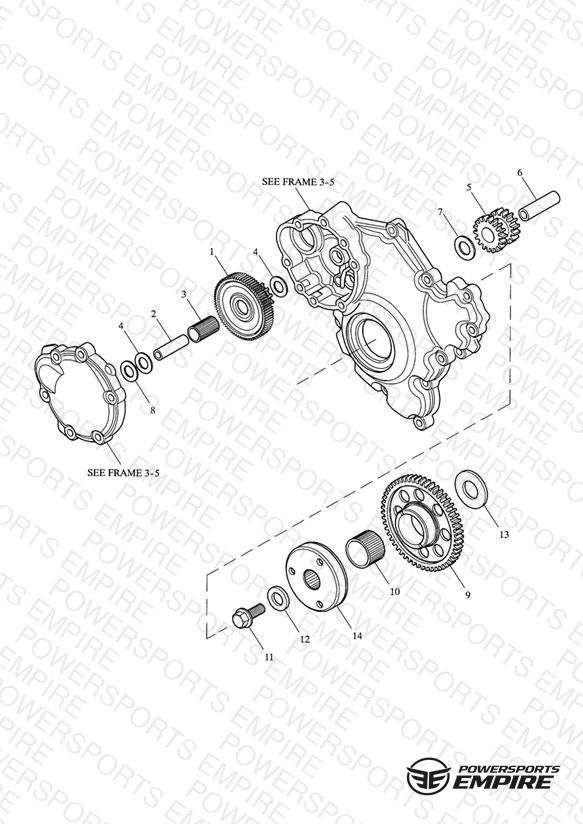 Starter Drive Gears > Eng No 491323