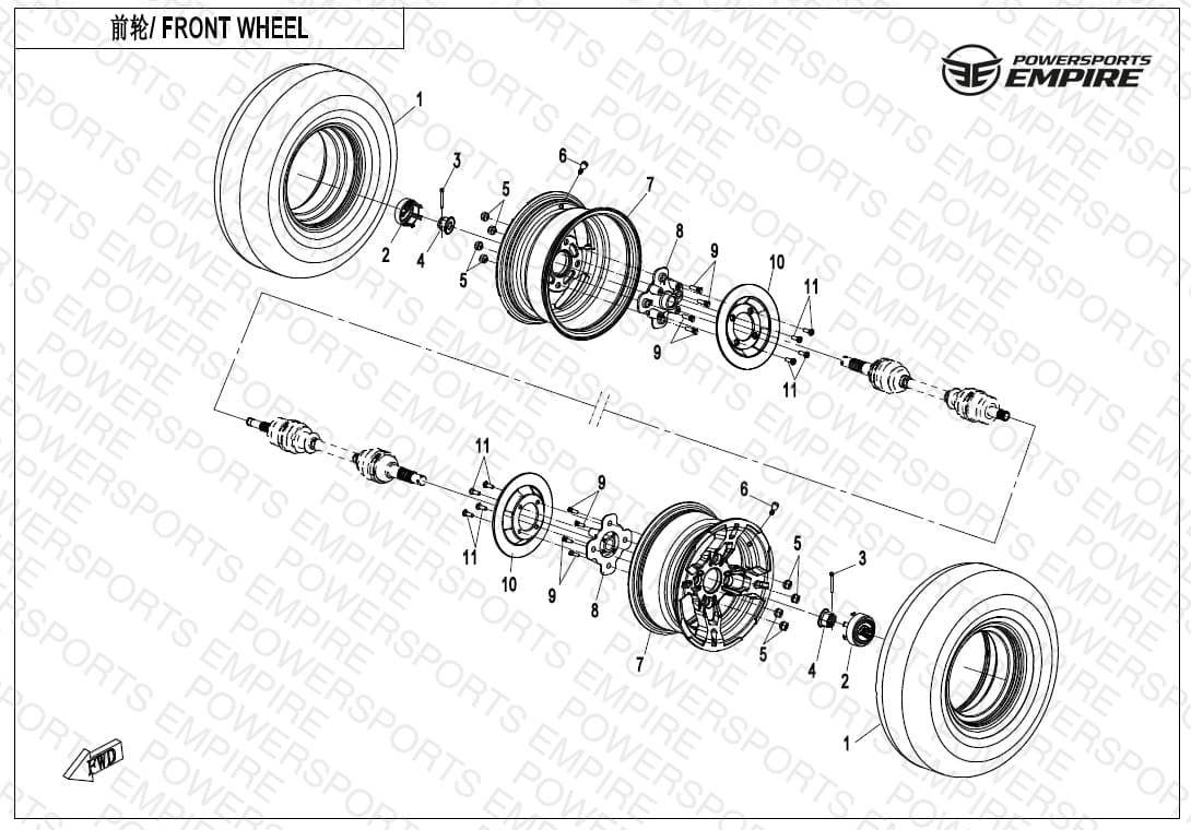 F07 — FRONT WHEEL