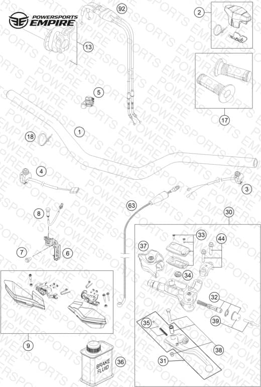 HANDLEBAR, CONTROLS