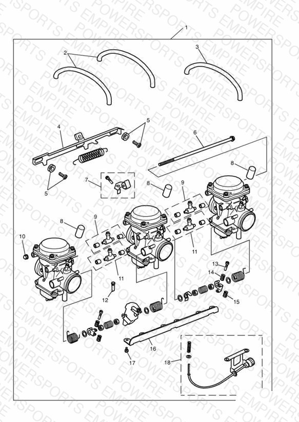 Carburettors All Markets Except US CAL ENG NO 55881 »