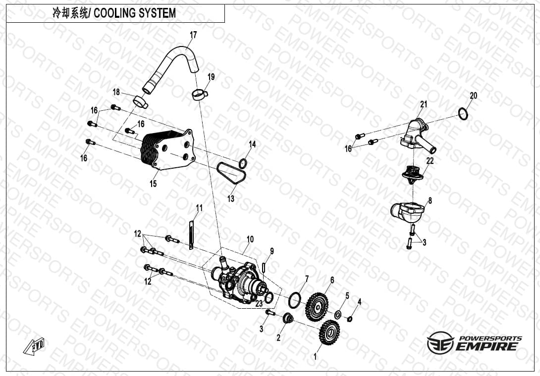E08-B — COOLING SYSTEM(HIGHLAND)