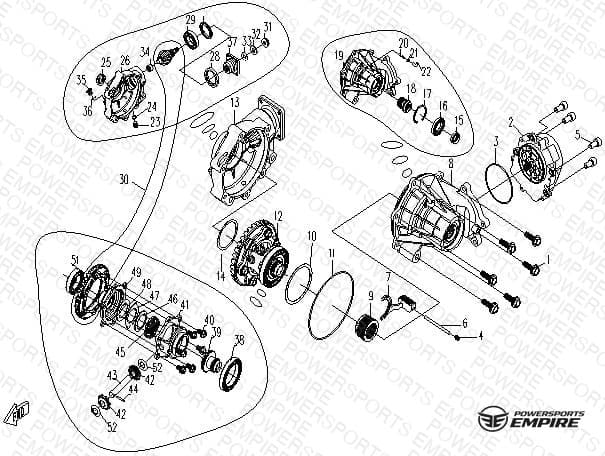 F31 — FRONT DIFFERENTIAL