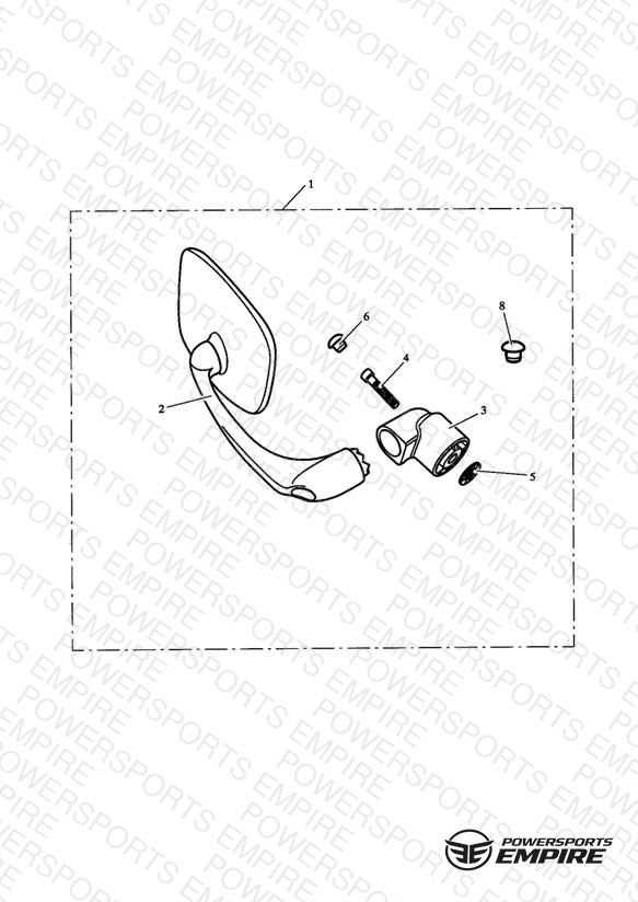 Bar End Mirror Kit