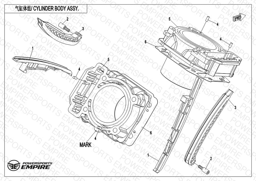 E02-3 — CYLINDER BODY ASSY.